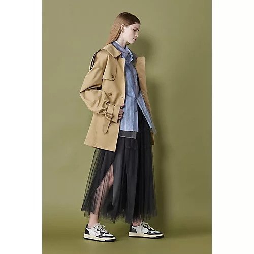 【チカ キサダ/CHIKA KISADA】のボリュームチュールスカート 人気、トレンドファッション・服の通販 founy(ファニー) 　ファッション　Fashion　レディースファッション　Fashion for Women　スカート　Skirts　2025年　2025　2025-2026秋冬・A/W　Autumn/Winter 2025–26 AW25–26　ギャザー　Gathered, Ruffled　クラシカル　Classical, Vintage-Inspired　スリット　Slit, Slit Detail　チュール　Tulip, Tulip Motif　ロング　Long, Long-Length　今季　This Season, Current Season　洗える　Machine Washable　other-2|ID: prp329100004594280 ipo3291000000032716255