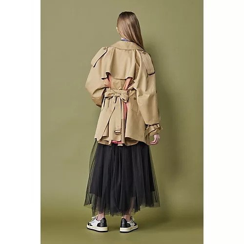 【チカ キサダ/CHIKA KISADA】のボリュームチュールスカート 人気、トレンドファッション・服の通販 founy(ファニー) 　ファッション　Fashion　レディースファッション　Fashion for Women　スカート　Skirts　2025年　2025　2025-2026秋冬・A/W　Autumn/Winter 2025–26 AW25–26　ギャザー　Gathered, Ruffled　クラシカル　Classical, Vintage-Inspired　スリット　Slit, Slit Detail　チュール　Tulip, Tulip Motif　ロング　Long, Long-Length　今季　This Season, Current Season　洗える　Machine Washable　other-3|ID: prp329100004594280 ipo3291000000032716257