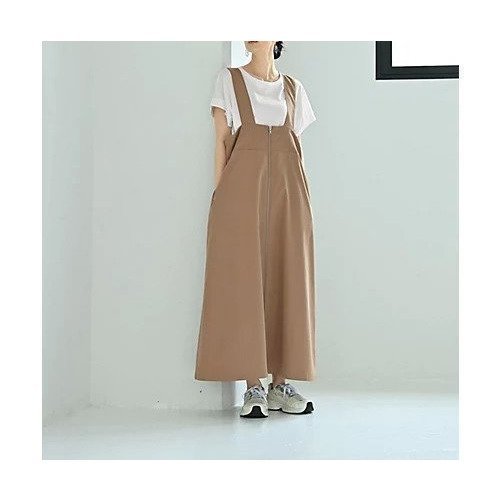 【スタイルデリ/STYLE DELI】の【BLK001】フロントジップジャンパースカート インテリア・キッズ・メンズ・レディースファッション・服の通販 founy(ファニー) https://founy.com/ ファッション Fashion レディースファッション Ladies' Fashion Online スカート Skirt くるぶし Ankle サンダル Sandals スニーカー Sneakers スリット Slit 定番 Standard ノースリーブ No Sleeve ボトム Bottom おすすめ Recommend 旅行 Travel エレガント 上品 Elegant |ID: prp329100004594281 ipo3291000000032633559