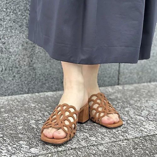 【セルジオ ロッシ/SERGIO ROSSI】のsrMERMAID サンダル 人気、トレンドファッション・服の通販 founy(ファニー) 　ファッション　Fashion　レディースファッション　Ladies' Fashion Online　エレガント 上品　Elegant　オープントゥ　Open Toe　サンダル　Sandals　スクエア　Square　フォルム　Form　ワーク　Work　other-3|ID: prp329100004594283 ipo3291000000032633581