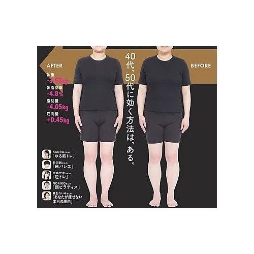 【集英社/SHUEISHA / GOODS】のアラフィフだって痩せられる!! インテリア・キッズ・メンズ・レディースファッション・服の通販 founy(ファニー) https://founy.com/ バレエ Ballet 筋トレ・ボディメイク Training エレガント 上品 Elegant |ID: prp329100004594284 ipo3291000000032633592
