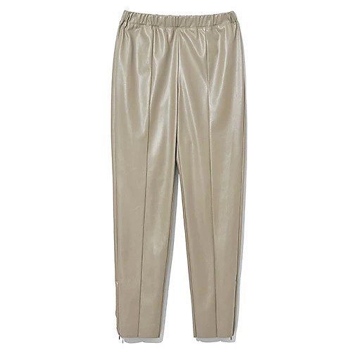 【トゥエルブクローゼット/12closet】の【洗える】ecoレザーレギンスパンツ 人気、トレンドファッション・服の通販 founy(ファニー) 　ファッション　Fashion　レディースファッション　Ladies' Fashion Online　パンツ　Pants　レギンス　Leggings　スリット　Slit　エレガント 上品　Elegant　洗える　Washable　other-2|ID: prp329100004594285 ipo3291000000032633640