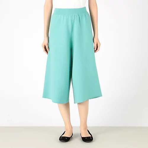 【スローン/SLOANE】の12G天竺編みキュロット インテリア・キッズ・メンズ・レディースファッション・服の通販 founy(ファニー) 　ファッション　Fashion　レディースファッション　Ladies' Fashion Online　スカート　Skirt　キュロット　Culottes　セットアップ　Set Up　フォルム　Form　エメラルド|ID: prp329100004594287 ipo3291000000032633701