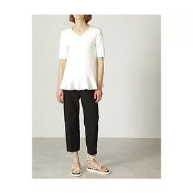 【アドーア/ADORE】 麻調ボンディングサブリナパンツ人気、トレンドファッション・服の通販 founy(ファニー) ファッション Fashion レディースファッション Ladies' Fashion Online パンツ Pants サンダル Sandals センター Center バランス Balance フォルム Form ボンディング Bonding レース Race |ID:prp329100004594292