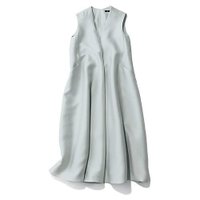 【エムフィル/M Fil】のアシンメトリーフレアワンピース 人気、トレンドファッション・服の通販 founy(ファニー) ファッション Fashion レディースファッション Fashion for Women ワンピース Dresses インナー Innerwear エレガント 上品 Elegant キャミソール Camisole, Spaghetti Strap Top ダブル Double, Double-Breasted ポケット Pocket, Pocket Detail |ID:prp329100004594296