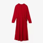 【ルームエイトブラック/Room no 8 BLACK】のウールジャージーギャザードレス レッド|ID: prp329100004594297 ipo3291000000034757887