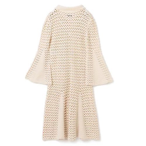 【ウェールズ ボナー/WALES BONNER】のLOTUS CROCHET DRESS 人気、トレンドファッション・服の通販 founy(ファニー) 　ファッション　Fashion　レディースファッション　Ladies' Fashion Online　ワンピース　Dress　ドレス　Party Dresses　スリット　Slit　フェミニン　Feminine　洗える　Washable　other-2|ID: prp329100004594298 ipo3291000000032634169