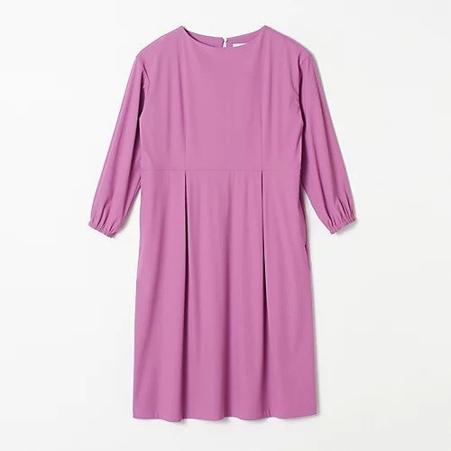 【スアデオ/suadeo】の【使える】ストレッチワンピース インテリア・キッズ・メンズ・レディースファッション・服の通販 founy(ファニー) 　ファッション　Fashion　レディースファッション　Ladies' Fashion Online　ワンピース　Dress　クリスタル　Crystal　シンプル　Simple　ストレッチ　Stretch　吸水　Water Absorption　夏　Summer　春　Spring　S/S・春夏　Ss・Spring/Summer　ピンク|ID: prp329100004594304 ipo3291000000032634271