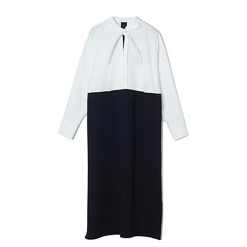 【ドメル/DOMELLE】のコンビネーションドレス インテリア・キッズ・メンズ・レディースファッション・服の通販 founy(ファニー) https://founy.com/ ファッション Fashion レディースファッション Ladies' Fashion Online ワンピース Dress ドレス Party Dresses おすすめ Recommend クール Cool スタンド Stand ストレート Straight スリット Slit ドレス Dress モノトーン Monotone 洗える Washable |ID: prp329100004594308 ipo3291000000032634330
