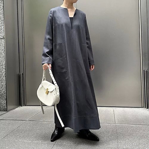 【ポステレガント/POSTELEGANT】のウールツイルドレス 人気、トレンドファッション・服の通販 founy(ファニー) 　ファッション　Fashion　レディースファッション　Ladies' Fashion Online　ワンピース　Dress　ドレス　Party Dresses　エレガント 上品　Elegant　コンパクト　Compact　シンプル　Simple　スリット　Slit　フレア　Flare　A/W・秋冬　Aw・Autumn/Winter・Fw・Fall-Winter　other-2|ID: prp329100004594311 ipo3291000000032634628