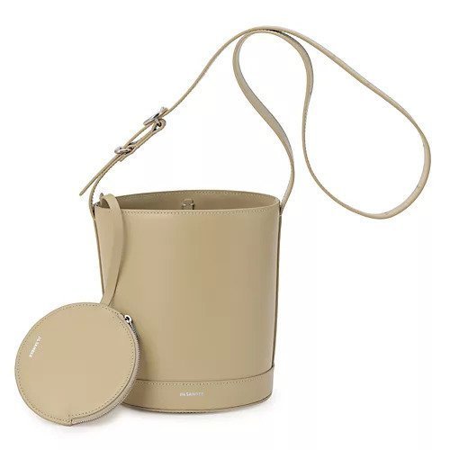 【ジル サンダー/JIL SANDER】のCANNOLO BUCKET インテリア・キッズ・メンズ・レディースファッション・服の通販 founy(ファニー) 　ファッション　Fashion　レディースファッション　Fashion for Women　2025年　2025　2025-2026秋冬・A/W　Autumn/Winter 2025–26 AW25–26　コイン　Coin, Coin Design　ラウンド　Round, Round Neck　ラップ　Wrap, Wrap Design　リュクス　Luxury, Elegant, High-End, Chic　ALMOND|ID: prp329100004594314 ipo3291000000034018000