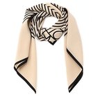 【トーテム/TOTEME】のCentered monogram silk scarf CREAM|ID: prp329100004594381 ipo3291000000032636851