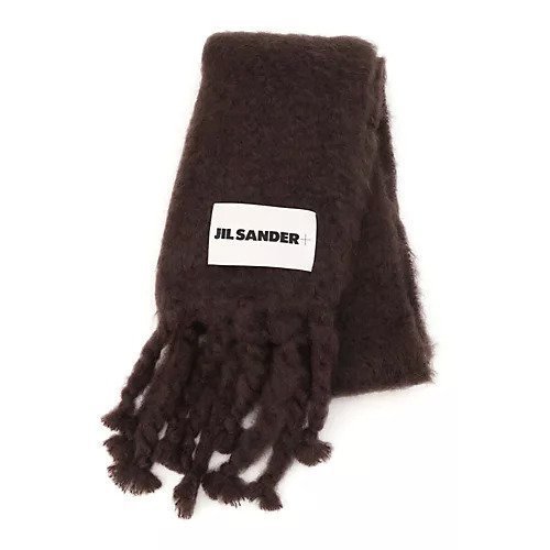 【ジルサンダープラス/JIL SANDER+】の【JIL SANDER+】PLAIN SCARF + LABEL 人気、トレンドファッション・服の通販 founy(ファニー) 　ファッション　Fashion　レディースファッション　Fashion for Women　2025年　2025　2025-2026秋冬・A/W　Autumn/Winter 2025–26 AW25–26　ストール　Stole, Wrap　パッチ　Patch, Appliqué　フリンジ　Fringe, Tassel　ロング　Long, Long-Length　今季　This Season, Current Season　other-2|ID: prp329100004594383 ipo3291000000032636873