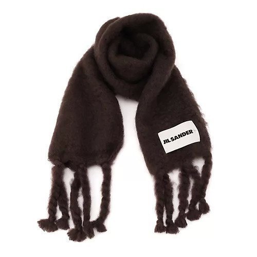 【ジルサンダープラス/JIL SANDER+】の【JIL SANDER+】PLAIN SCARF + LABEL インテリア・キッズ・メンズ・レディースファッション・服の通販 founy(ファニー) ファッション Fashion レディースファッション Fashion for Women ストール Stole, Wrap パッチ Patch, Appliqué フリンジ Fringe, Tassel ロング Long, Long-Length 今季 This Season, Current Season BURGUNDY|ID: prp329100004594383 ipo3291000000034866202