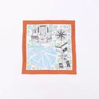 【ノーリーズ/NOLLEY'S】のシルクプリントスカーフ66 オレンジ系1|ID: prp329100004594390 ipo3291000000032636973