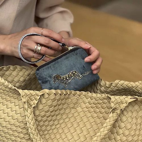 【ノーリーズ/NOLLEY'S】の【CITRUS/ シトラス】ワンコポーチ インテリア・キッズ・メンズ・レディースファッション・服の通販 founy(ファニー) 　ファッション　Fashion　レディースファッション　Ladies' Fashion Online　ポーチ　Pouches　おすすめ　Recommend　インド　India　ギフト プレゼント　Gift Present　チャーム　Charm　トレンド　Trend　ポーチ　Pouch　ラップ　Wrap　犬　Dog　グレイッシュブルー|ID: prp329100004594398 ipo3291000000032637324