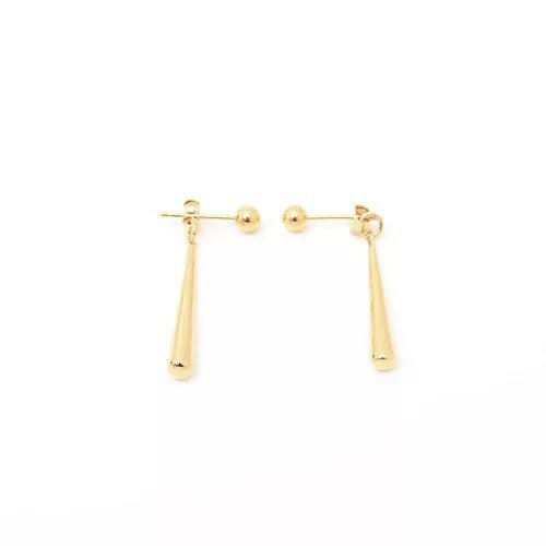 【ノーリーズ/NOLLEY'S】の【ANNA SOTTILOTTA/アンナソッティロッタ】Pendanes DROPゴールドピアス 人気、トレンドファッション・服の通販 founy(ファニー) 　ファッション　Fashion　レディースファッション　Fashion for Women　シルバー　Silver, Metallic Silver　ジュエリー　Jewelry, Accessories　スリム　Slim, Slim Fit　ドロップ　Drop Shoulder, Dropped Style　ネックレス　Necklace, Pendant Necklace　フェミニン　Feminine, Girly　フォルム　Silhouette, Form　フランス　France, French　モチーフ　Motif, Design Theme　エレガント 上品　Elegant　other-3|ID: prp329100004594433 ipo3291000000032637935