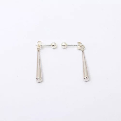 【ノーリーズ/NOLLEY'S】の【ANNA SOTTILOTTA/アンナソッティロッタ】 Pendanes DROP シルバーピアス 人気、トレンドファッション・服の通販 founy(ファニー) 　ファッション　Fashion　レディースファッション　Fashion for Women　シルバー　Silver, Metallic Silver　ジュエリー　Jewelry, Accessories　スタイリッシュ　Stylish, Fashionable　スリム　Slim, Slim Fit　ドロップ　Drop Shoulder, Dropped Style　ネックレス　Necklace, Pendant Necklace　フェミニン　Feminine, Girly　フォルム　Silhouette, Form　フランス　France, French　モチーフ　Motif, Design Theme　other-2|ID: prp329100004594436 ipo3291000000032637949