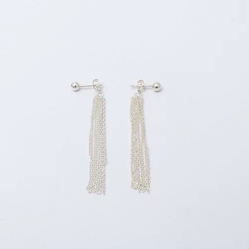 【ノーリーズ/NOLLEY'S】の【ANNA SOTTILOTTA/アンナソッティロッタ】 FOUNTAINシルバーピアス 人気、トレンドファッション・服の通販 founy(ファニー) 　ファッション　Fashion　レディースファッション　Fashion for Women　おすすめ　Recommended / Our Picks　シルバー　Silver, Metallic Silver　シンプル　Simple, Minimal　ジュエリー　Jewelry, Accessories　ネックレス　Necklace, Pendant Necklace　フェミニン　Feminine, Girly　フォルム　Silhouette, Form　フランス　France, French　other-2|ID: prp329100004594439 ipo3291000000032637979