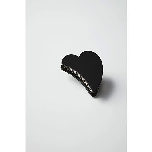 【ヘイップ/heyep】のLarge Heart Clip インテリア・キッズ・メンズ・レディースファッション・服の通販 founy(ファニー) 　ファッション　Fashion　レディースファッション　Ladies' Fashion Online　シンプル　Simple　フィット　Fit　ミックス　Mix　ブラック|ID: prp329100004594445 ipo3291000000032638037