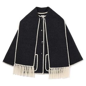 【トーテム/TOTEME】 Embroidered scarf jacket人気、トレンドファッション・服の通販 founy(ファニー) ファッション Fashion レディースファッション Fashion for Women アウター Coat / Outerwear Collection レディースジャケット・軽アウター Jackets 2025年 2025 2025-2026秋冬・A/W Autumn/Winter 2025–26 AW25–26 ジャケット Jacket, Outerwear ボックス Boxy, Box Shape マフラー Scarf, Muffler メルトン Melton, Heavy Wool |ID:prp329100004594482