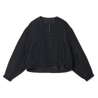 【ドメル/DOMELLE】のキルトジャカードブルゾン 人気、トレンドファッション・服の通販 founy(ファニー) ファッション Fashion レディースファッション Fashion for Women アウター Coat / Outerwear Collection ブルゾンジャケット・スポーティアウター Blouson Jackets クラシック Classic, Timeless Style シャーリング Shirring, Ruched ジャカード／ジャガード Jacquard, Woven Pattern フォルム Silhouette, Form フロント Front, Front Design ポケット Pocket, Pocket Detail |ID:prp329100004594490