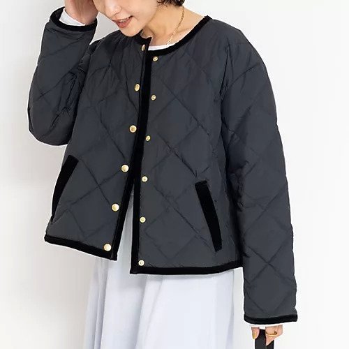 【ノーリーズ/NOLLEY'S】の【TAION LIMONTA】別注ベロアパイピングショートダウン インテリア・キッズ・メンズ・レディースファッション・服の通販 founy(ファニー) https://founy.com/ ファッション Fashion レディースファッション Ladies' Fashion Online トップス・カットソー Tops/Tshirt ベロア Velour イタリア Italy インナー Inner 軽量 Lightweight ショート Short スペシャル Special タフタ Taffeta ダウン Down 別注 Special Order 防寒 Cold Protection ロング Long ワイド Wide おすすめ Recommend エレガント 上品 Elegant ビジネス 仕事 通勤 Business 2025年 2025 2025-2026秋冬・A/W Aw/Autumn/Winter/Fw/Fall/2025-2026 |ID: prp329100004594504 ipo3291000000032639197