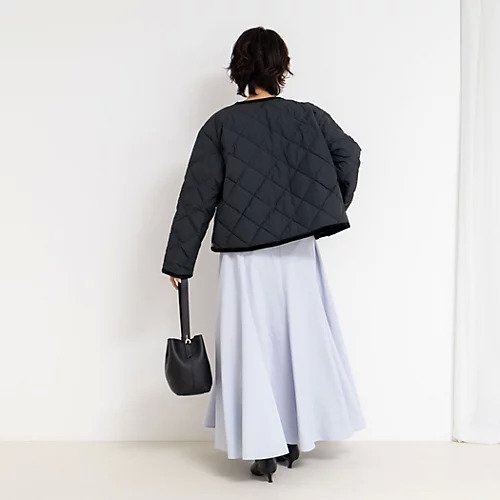 【ノーリーズ/NOLLEY'S】の【TAION LIMONTA】別注ベロアパイピングショートダウン 人気、トレンドファッション・服の通販 founy(ファニー) 　ファッション　Fashion　レディースファッション　Ladies' Fashion Online　トップス・カットソー　Tops/Tshirt　ベロア　Velour　イタリア　Italy　インナー　Inner　軽量　Lightweight　ショート　Short　スペシャル　Special　タフタ　Taffeta　ダウン　Down　別注　Special Order　防寒　Cold Protection　ロング　Long　ワイド　Wide　おすすめ　Recommend　エレガント 上品　Elegant　ビジネス 仕事 通勤　Business　2025年　2025　2025-2026秋冬・A/W　Aw/Autumn/Winter/Fw/Fall/2025-2026　other-2|ID: prp329100004594504 ipo3291000000032639202