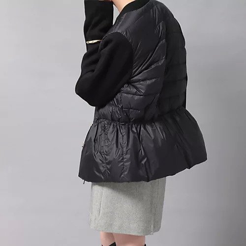 【ノーリーズ/NOLLEY'S】の【TAION/タイオン】別注ニットコンビダウンジャケット 人気、トレンドファッション・服の通販 founy(ファニー) 　ファッション　Fashion　レディースファッション　Ladies' Fashion Online　アウター　Coat Outerwear　ジャケット　Jackets　インナー　Inner　コンビ　Combination　ショート　Short　タフタ　Taffeta　ダウン　Down　ボトム　Bottom　別注　Special Order　旅行　Travel　エレガント 上品　Elegant　2025年　2025　2025-2026秋冬・A/W　Aw/Autumn/Winter/Fw/Fall/2025-2026　other-3|ID: prp329100004594505 ipo3291000000032639225