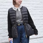 【ノーリーズ/NOLLEY'S】の【TAION/タイオン】別注ニットコンビダウンジャケット 人気、トレンドファッション・服の通販 founy(ファニー) ファッション Fashion レディースファッション Fashion for Women アウター Coat / Outerwear Collection レディースジャケット・軽アウター Jackets インナー Innerwear コンビ Combo, Combination Style ショート Short, Short Length タフタ Taffeta, Structured Fabric ダウン Down, Puffer ボトム Bottoms, Lower Wear 別注 Limited Edition, Custom Order 旅行 Travel エレガント 上品 Elegant 2025年 2025 2025-2026秋冬・A/W Autumn/Winter 2025–26 AW25–26 thumbnail ブラック|ID: prp329100004594505 ipo3291000000034241376