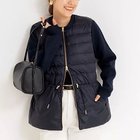 【ノーリーズ/NOLLEY'S】の【TAION/タイオン】別注ニットコンビダウンジャケット ネイビー|ID: prp329100004594505 ipo3291000000034565707