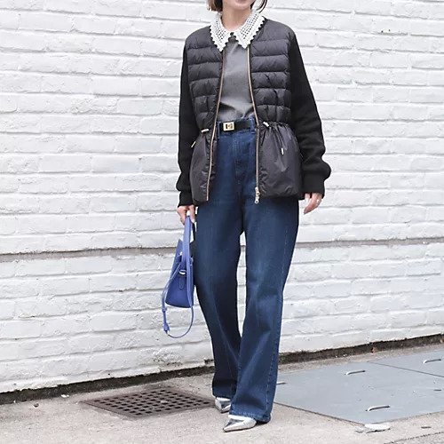 【ノーリーズ/NOLLEY'S】の【TAION/タイオン】別注ニットコンビダウンジャケット 人気、トレンドファッション・服の通販 founy(ファニー) 　ファッション　Fashion　レディースファッション　Fashion for Women　アウター　Coat / Outerwear Collection　レディースジャケット・軽アウター　Jackets　インナー　Innerwear　コンビ　Combo, Combination Style　ショート　Short, Short Length　タフタ　Taffeta, Structured Fabric　ダウン　Down, Puffer　ボトム　Bottoms, Lower Wear　別注　Limited Edition, Custom Order　旅行　Travel　エレガント 上品　Elegant　2025年　2025　2025-2026秋冬・A/W　Autumn/Winter 2025–26 AW25–26　other-2|ID: prp329100004594505 ipo3291000000034979695