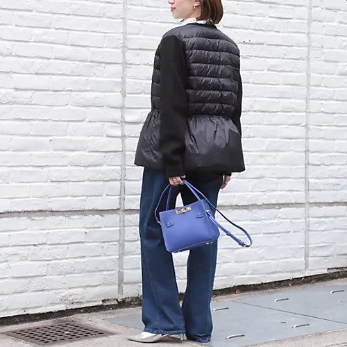 【ノーリーズ/NOLLEY'S】の【TAION/タイオン】別注ニットコンビダウンジャケット 人気、トレンドファッション・服の通販 founy(ファニー) 　ファッション　Fashion　レディースファッション　Fashion for Women　アウター　Coat / Outerwear Collection　レディースジャケット・軽アウター　Jackets　インナー　Innerwear　コンビ　Combo, Combination Style　ショート　Short, Short Length　タフタ　Taffeta, Structured Fabric　ダウン　Down, Puffer　ボトム　Bottoms, Lower Wear　別注　Limited Edition, Custom Order　旅行　Travel　エレガント 上品　Elegant　2025年　2025　2025-2026秋冬・A/W　Autumn/Winter 2025–26 AW25–26　other-3|ID: prp329100004594505 ipo3291000000034979697