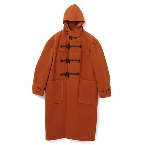 【リノ/LENO】のDUFFLE COAT インテリア・キッズ・メンズ・レディースファッション・服の通販 founy(ファニー) 　ファッション　Fashion　レディースファッション　Ladies' Fashion Online　アウター　Coat Outerwear　コート　Coats　ダッフルコート　Duffle Coats　カシミア　Cashmere　バランス　Balance　リュクス　Luxe　ヴィンテージ　Vintage　ORANGE|ID: prp329100004594506 ipo3291000000032639259