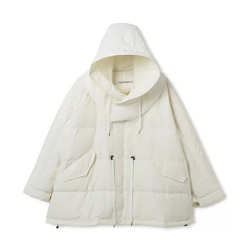 【ヴァシュモン/VACHEMENT】のハイカウントタフタダウン インテリア・キッズ・メンズ・レディースファッション・服の通販 founy(ファニー) https://founy.com/ ファッション Fashion レディースファッション Ladies' Fashion Online シルキー Silky シンプル Simple タフタ Taffeta ダウン Down フェザー Feather フラップ Flap ポケット Pocket ロング Long |ID: prp329100004594510 ipo3291000000032639341