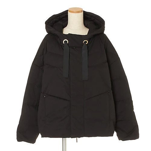 【エクラ/eclat】のショートダウン インテリア・キッズ・メンズ・レディースファッション・服の通販 founy(ファニー) 　ファッション　Fashion　レディースファッション　Ladies' Fashion Online　ショート　Short　ダウン　Down　ドローコード　Draw Cord　フォルム　Form　ポケット　Pocket　別注　Special Order　洗える　Washable　night(ブラック)|ID: prp329100004594517 ipo3291000000032639406