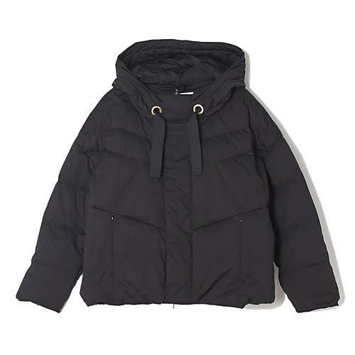 【エクラ/eclat】のコクーンダウンジャケット(裾ドローコードつき) インテリア・キッズ・メンズ・レディースファッション・服の通販 founy(ファニー) 　ファッション　Fashion　レディースファッション　Ladies' Fashion Online　アウター　Coat Outerwear　ジャケット　Jackets　コンパクト　Compact　ダウン　Down　ドローコード　Draw Cord　ポケット　Pocket　エレガント 上品　Elegant　人気　Popularity　別注　Special Order　洗える　Washable　night(ブラック)|ID: prp329100004594524 ipo3291000000032639474