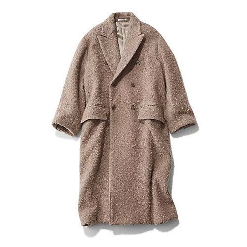 【クチュールドアダム/COUTURE D'ADAM】の【Marisol別注】ロングコート(ベージュ) インテリア・キッズ・メンズ・レディースファッション・服の通販 founy(ファニー) 　ファッション　Fashion　レディースファッション　Ladies' Fashion Online　アウター　Coat Outerwear　コート　Coats　イタリア　Italy　エレガント 上品　Elegant　コンパクト　Compact　スタンダード　Standard　ビッグ　Big　フランス　France　別注　Special Order　モヘア　Mohair　リラックス　Relax　ロング　Long　2024年　2024　2024-2025秋冬・A/W　Aw/Autumn/Winter/Fw/Fall/2024-2025　ベージュ|ID: prp329100004594530 ipo3291000000032639543