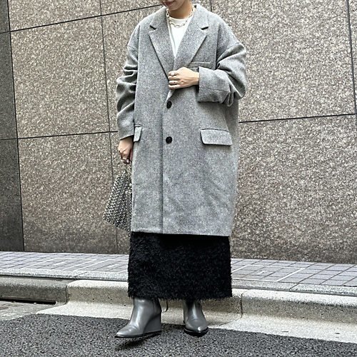 【マラン エトワール/MARANT ETOILE】のコクーンコート 人気、トレンドファッション・服の通販 founy(ファニー) 　ファッション　Fashion　レディースファッション　Ladies' Fashion Online　アウター　Coat Outerwear　コート　Long Coats, Peacoats & More　スリット　Slit　センター　Center　バランス　Balance　ベーシック　Basic　ミックス　Mix　モダン　Modern　other-3|ID: prp329100004594532 ipo3291000000032639559