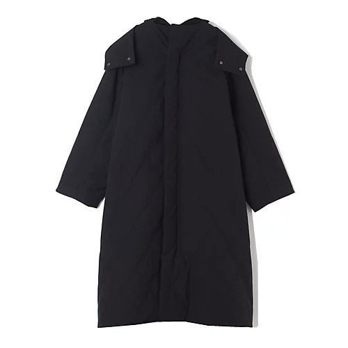【エムティーモデリスト/mtmodelist】の中綿テントコート インテリア・キッズ・メンズ・レディースファッション・服の通販 founy(ファニー) 　ファッション　Fashion　レディースファッション　Ladies' Fashion Online　アウター　Coat Outerwear　コート　Coats　キルティング　Quilting　シェイプ　Shape　スタンド　Stand　ドローストリング　Drawstring　ブラック|ID: prp329100004594533 ipo3291000000032639575