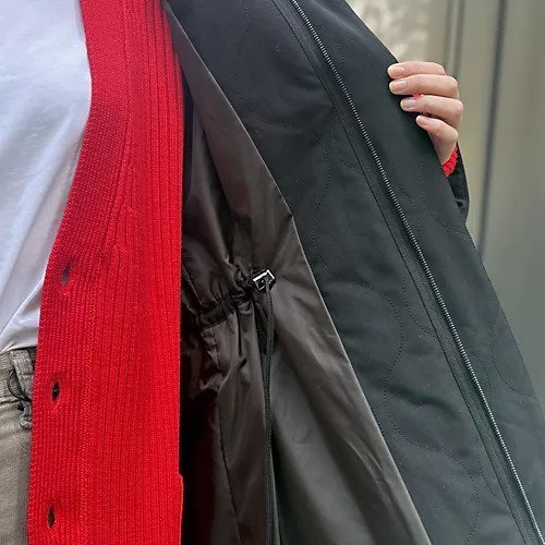 【エムティーモデリスト/mtmodelist】の中綿テントコート 人気、トレンドファッション・服の通販 founy(ファニー) 　ファッション　Fashion　レディースファッション　Fashion for Women　アウター　Coat / Outerwear Collection　コート・ロングコート・ピーコート　Long Coats, Peacoats & More　キルティング　Quilted, Quilting　シェイプ　Shape, Slim Fit　スタンド　Stand Collar, Upright Stand　ドローストリング　Drawstring, Pull Cord　other-2|ID: prp329100004594533 ipo3291000000034210658