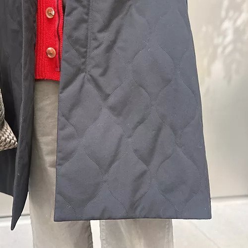 【エムティーモデリスト/mtmodelist】の中綿テントコート 人気、トレンドファッション・服の通販 founy(ファニー) 　ファッション　Fashion　レディースファッション　Fashion for Women　アウター　Coat / Outerwear Collection　コート・ロングコート・ピーコート　Long Coats, Peacoats & More　キルティング　Quilted, Quilting　シェイプ　Shape, Slim Fit　スタンド　Stand Collar, Upright Stand　ドローストリング　Drawstring, Pull Cord　other-3|ID: prp329100004594533 ipo3291000000034210660