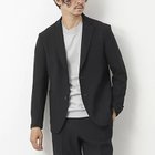 【ノーリーズ グッドマン/NOLLEY'S goodman / MEN】の《ビジカジ/セットアップ対応》EVALET 2WAYストレッチ吸水速乾ブッチャージャケット ブラック|ID: prp329100004594541 ipo3291000000032639680