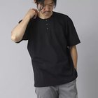 【ノーリーズ グッドマン/NOLLEY'S goodman / MEN】の【ACTIVE SECT】《限定展開》UVカット ヘンリーネックTシャツ 25SS ブラック|ID: prp329100004594544 ipo3291000000032639696