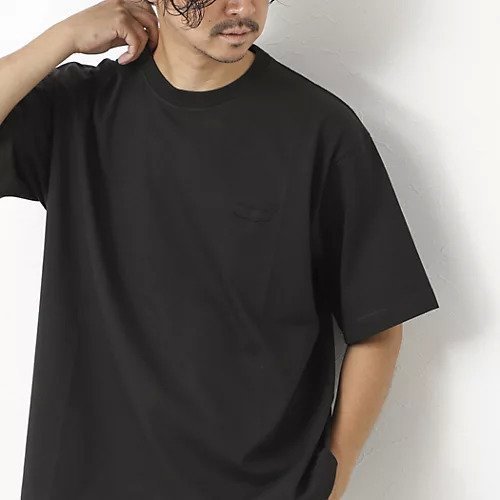 【ノーリーズ グッドマン/NOLLEY'S goodman / MEN】のスランクフィニッシング天竺クラフトワンポイントクジラT インテリア・キッズ・メンズ・レディースファッション・服の通販 founy(ファニー) 　ファッション　Fashion　メンズファッション　Men's Style Online　ブラック|ID: prp329100004594545 ipo3291000000032639722