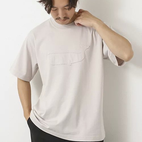 【ノーリーズ グッドマン/NOLLEY'S goodman / MEN】のスランクフィニッシング天竺クラフトクジラT インテリア・キッズ・メンズ・レディースファッション・服の通販 founy(ファニー) https://founy.com/ ファッション Fashion メンズファッション Men's Style Online |ID: prp329100004594547 ipo3291000000032639728