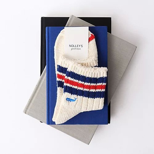 【ノーリーズ グッドマン/NOLLEY'S goodman / MEN】の【ANONYMOUSISM/ アノニマスイズム】別注クジラクォーターラインソックス インテリア・キッズ・メンズ・レディースファッション・服の通販 founy(ファニー) 　ファッション　Fashion　メンズファッション　Men's Style Online　ヴィンテージ　Vintage　くるぶし　Ankle　サンダル　Sandals　シンプル　Simple　スニーカー　Sneakers　ソックス　Socks　フィット　Fit　別注　Special Order　日本製　Made In Japan　ホワイト系2|ID: prp329100004594560 ipo3291000000032639877