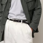 【ノーリーズ グッドマン/NOLLEY'S goodman / MEN】の栃木レザーナローベルト18 ブラック|ID: prp329100004594561 ipo3291000000032639894