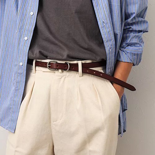 【ノーリーズ グッドマン/NOLLEY'S goodman / MEN】の栃木レザーナローベルト18 インテリア・キッズ・メンズ・レディースファッション・服の通販 founy(ファニー) https://founy.com/ ファッション Fashion メンズファッション Men's Style Online シンプル Simple エレガント 上品 Elegant |ID: prp329100004594561 ipo3291000000032639896
