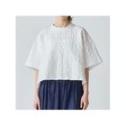【ミディウミ/MidiUmi】のジャカードショートプルオーバー オフホワイト|ID: prp329100004595081 ipo3291000000032648239
